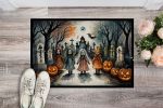 Creepy Dolls Halloween Doormat 24 x 36 Inch Non Slip Washable Low
