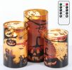 Halloween Candles with Pumpkins