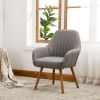 Tuchico Contemporary Fabric Accent Chair - 25.5"
