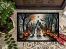 Creepy Dolls Halloween Doormat 24 x 36 Inch Non Slip Washable Low