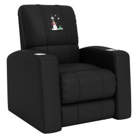 Relax Home Theater Recliner with Snowman Logo (Material: Commercial Grade Synthetic Leather)