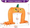 12FT Halloween Inflatables Decoration Giant Ghost