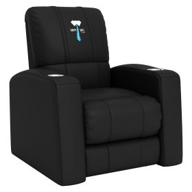 Relax Home Theater Recliner with Father's Day Tie Logo Panel (Material: Top Grain Leather *Custom Order 8 Week Lead time No Returns*)