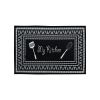 Printed Absorbent & Non-Slip Door Mat - Durable Polyester Carpet with "Kitchen" Design, Ideal for Bathrooms, Hallways, Living Rooms